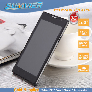 New Arrival! 5inch Mtk6572 Dual Core Andorid Phone 4.2 IPS Screen 854*480